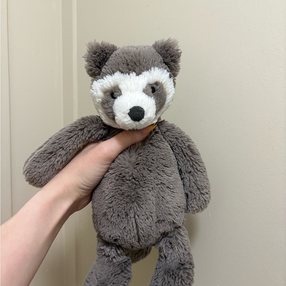 Medium Bashful Racoon GUC jellycat